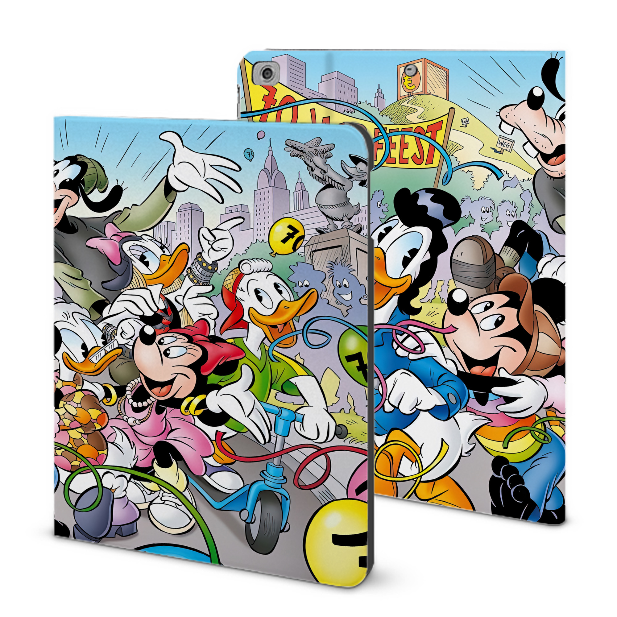 （画像用） ミッキーマウス Mickey Mouse IPad ケース ブック型 PUレザー TPU 耐衝撃 軽量 薄型 ペン収納なし 全面保護 IPad 各モデル対応